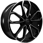 Khomen KHW 1816 7x18 5*108 ET33 DIA60.1 Black-FP Литой