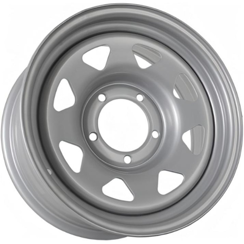 Grizzly SW01 7x16 5*139.7 ET-5 DIA108.6 Silver Штампованный