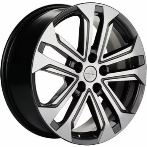 Khomen KHW 1803 7x18 5*114.3 ET37 DIA66.6 Gray-FP Литой