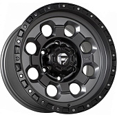 FF Q820 8x15 6*139.7 ET0 DIA110.1 Matt Gunmetal with Matt Black Литой