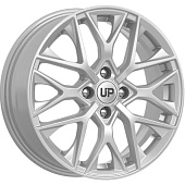 WUP UP101 6x16 4*100 ET37 DIA60.1 Silver Classic Литой
