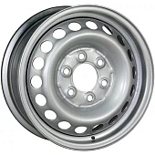 Trebl 9506 6x16 5*118 ET50 DIA71.1 Silver Штампованный