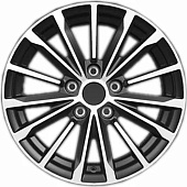 Khomen KHW 1611 6.5x16 5*112 ET41 DIA57.1 Gray-FP Литой