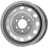 SDT U2884D P 6.5x16 6*139.7 ET40 DIA109 Silver Штампованный