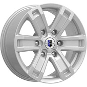 K&K R-7 Рольф 7.5x17 6*139.7 ET43 DIA108.1 Сильвер Литой