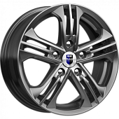 K&K Trinity 6x15 5*108 ET43 DIA67.1 Дарк платинум Литой