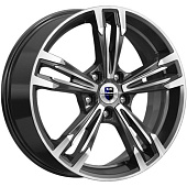 K&K Karrera Light 7x18 5*112 ET35 DIA66.6 Алмаз черный Литой