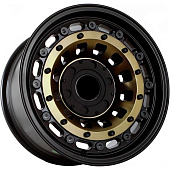 FF JT295 8x16 6*139.7 ET0 DIA110.1 Black Polish Center + Bronze C Литой