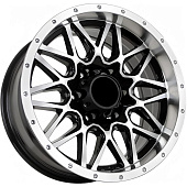 Sakura Wheels DR2734 8x17 6*139.7 ET10 DIA106.1 B4 Литой