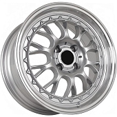 FF SH7007 7x16 4*100 ET38 DIA73.1 Silver Lip Polish Литой