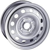 Trebl 6555 5.5x14 4*114.3 ET44 DIA56.6 Silver Штампованный
