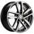 Khomen KHW 1612 6.5x16 5*112 ET46 DIA57.1 Black-FP Литой Khomen KHW 1612 6.5x16 5*112 ET46 DIA57.1 Black-FP Литой