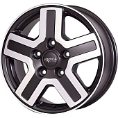 Proma TY99 Bus 6.5x16 5*130 ET65 DIA78.1 Алмаз матовый Литой