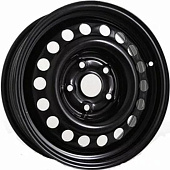 SDT U6125 6.5x16 5*108 ET50 DIA63.3 Black Штампованный