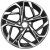 Khomen KHW 1716 7x17 5*114.3 ET49 DIA67.1 Black-FP Литой Khomen KHW 1716 7x17 5*114.3 ET49 DIA67.1 Black-FP Литой