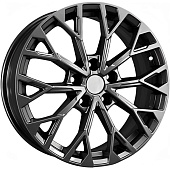 Khomen KHW 1718 7x17 5*108 ET33 DIA60.1 Gray Литой