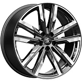 Скад КР014 8x20 5*114.3 ET40 DIA67.1 Алмаз черный Литой