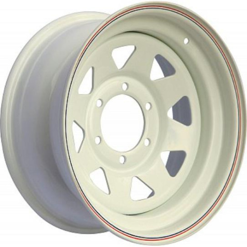 Off Road Wheels Toyota 8x17 6*139.7 ET10 DIA110.1 White Штампованный