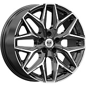 K&K Ариус 7x17 5*112 ET40 DIA57.1 Алмаз черный Литой