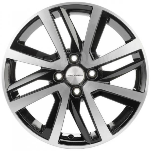 Khomen KHW 1609 6x16 4*100 ET50 DIA60.1 Black-FP Литой