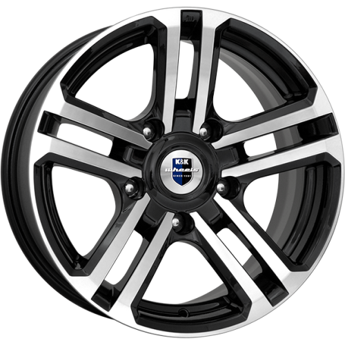 K&K Палладика 7x16 5*139.7 ET5 DIA110.1 Алмаз черный Литой