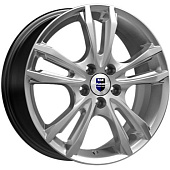 K&K Samara 6x16 5*100 ET40 DIA67.1 Дарк платинум Литой