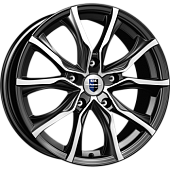 K&K Твист 7.5x17 5*114.3 ET50 DIA67.1 Алмаз черный Литой