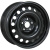 Trebl X40925 7x17 5*114.3 ET37 DIA66.6 Black Штампованный