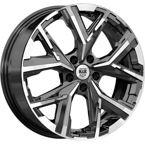 K&K Айона 6.5x18 5*114.3 ET34 DIA66.6 Алмаз черный Литой