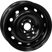 ТЗСК Renault Logan 2 6x15 4*100 ET40 DIA60.1 Black Штампованный