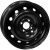 ТЗСК Renault Logan 2 6x15 4*100 ET40 DIA60.1 Black Штампованный