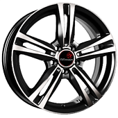 Vector B217 6x16 5*100 ET38 DIA57.1 BFP Литой