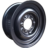 Accuride УАЗ-450 6x15 5*139.7 ET22 DIA108.6 Black Штампованный