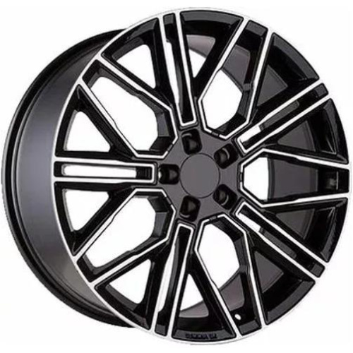 Khomen KHW 2101 9.5x21 5*112 ET37 DIA66.6 Black-FP Литой