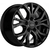 Khomen KHW 1608 6.5x16 5*110 ET43 DIA65.1 Black Литой