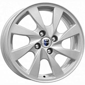 K&K КС928 6x15 4*98 ET33 DIA58.6 Сильвер Литой