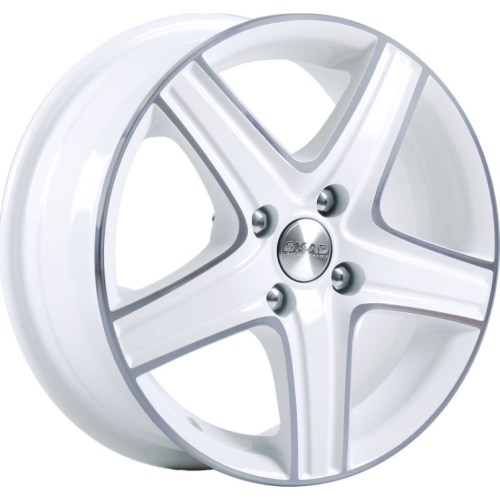 Скад Магнум 5.5x14 4*100 ET49 DIA56.6 Алмаз белый Литой