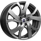 K&K Палермо 6.5x16 5*105 ET38 DIA56.6 Дарк платинум Литой