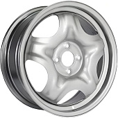 ТЗСК Lada Vesta 6.5x16 4*100 ET50 DIA60.1 Silver Штампованный