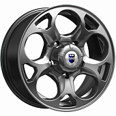 K&K Линкс 7x16 5*139.7 ET35 DIA108.6 Дарк платинум Литой