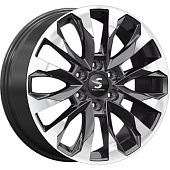 Скад КР007 8x20 6*139.7 ET60 DIA95.1 Diamond Black Gris Литой