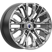 K&K Кортес 8.5x19 6*139.7 ET25 DIA106.1 Дарк платинум Литой