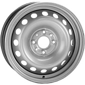 Trebl 52A45D 5x13 4*100 ET45 DIA57.1 Silver Штампованный