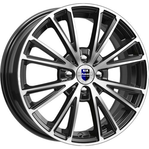 K&K Меандр 6x15 4*98 ET35 DIA58.6 Алмаз черный Литой